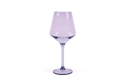 Acrylic Stemmed Wine Glasses-Bright