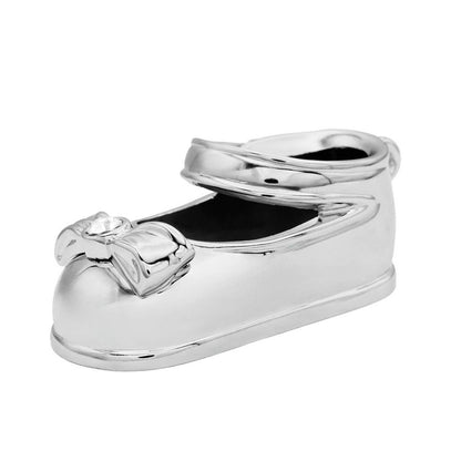 Baby Silver Plate Girl Mary Jane Shoe Room to Engrave