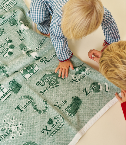 ABC's of Christmas Mini Blanket: Mini