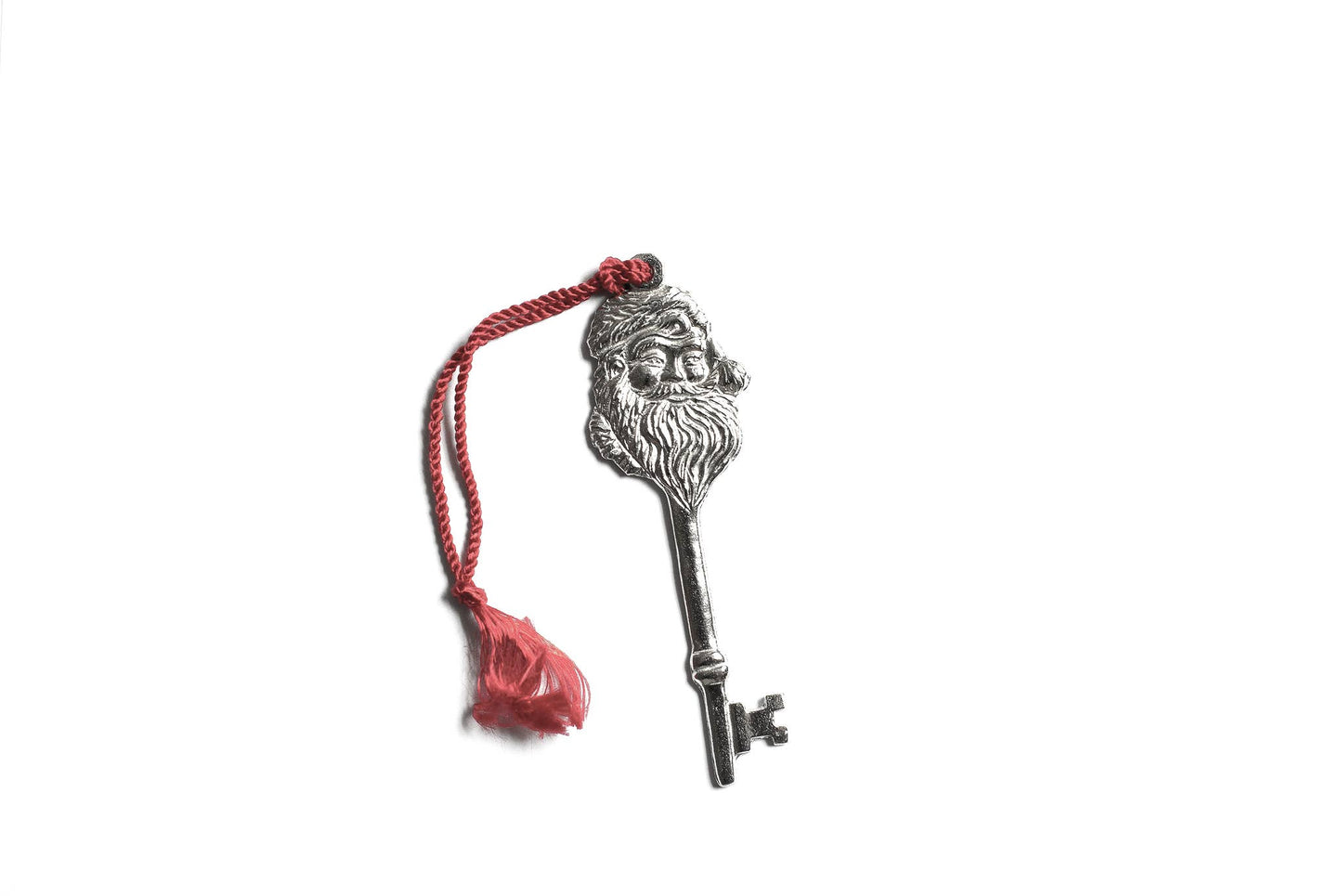 Magical Santa Key Ornament - Christmas Eve Gift for Child: Santa Key and Red Tassel
