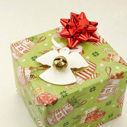 Angel Keepsake Bell: Brass