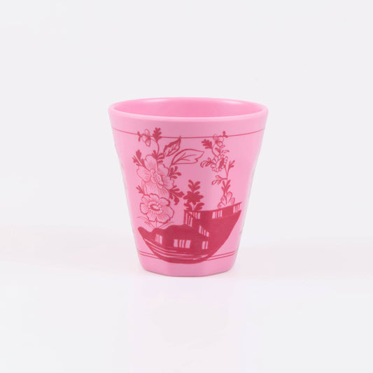 Pink Vintage Botanical Reusable Cups