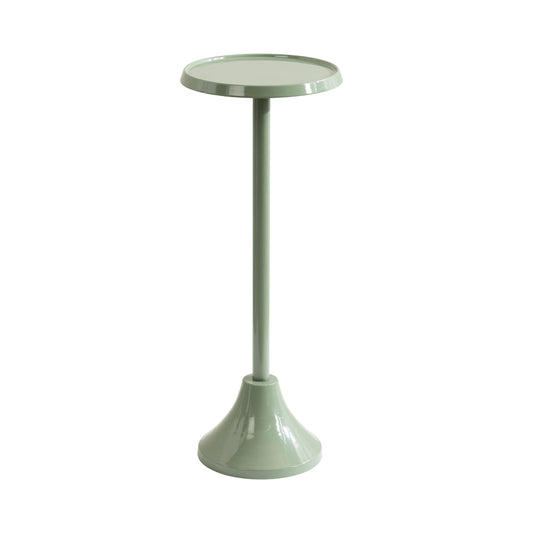 Green Metal Drink/Mahjong Table