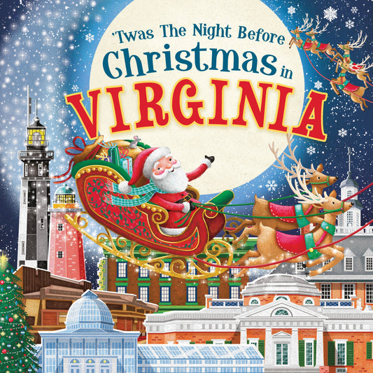 'Twas the Night Before Christmas in Virginia Book