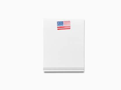 American Flag Notepad
