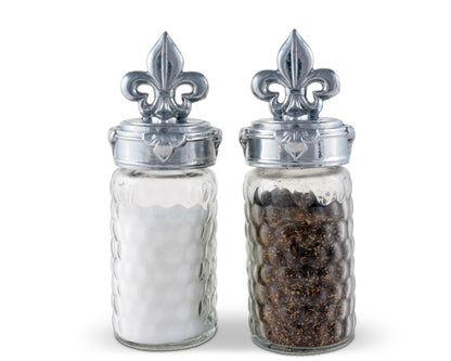 Fleur-De-Lis Salt and Pepper Set