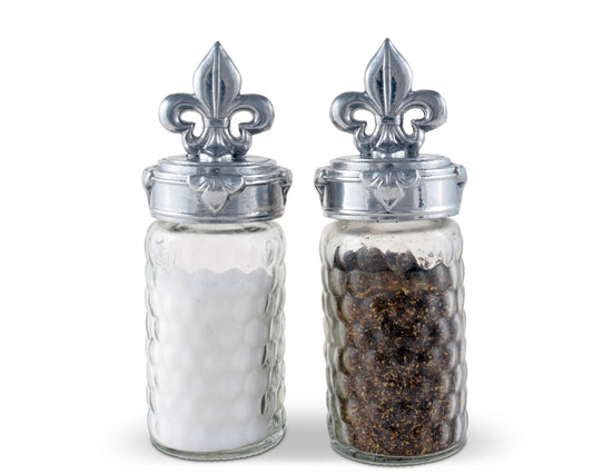 Fleur-De-Lis Salt and Pepper Set