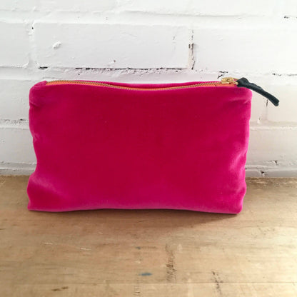 Velvet Clutch: Berry