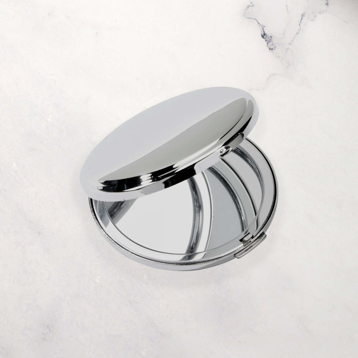 Boston Round Compact Mirror, 2.25" Diameter