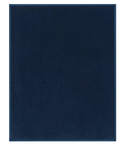 Harborview Herringbone Deep Sea Blanket: Original