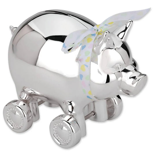 Piggy Bank with Wheels