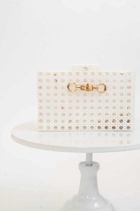 White Breakers Clutch: Bamboo. Toggle
