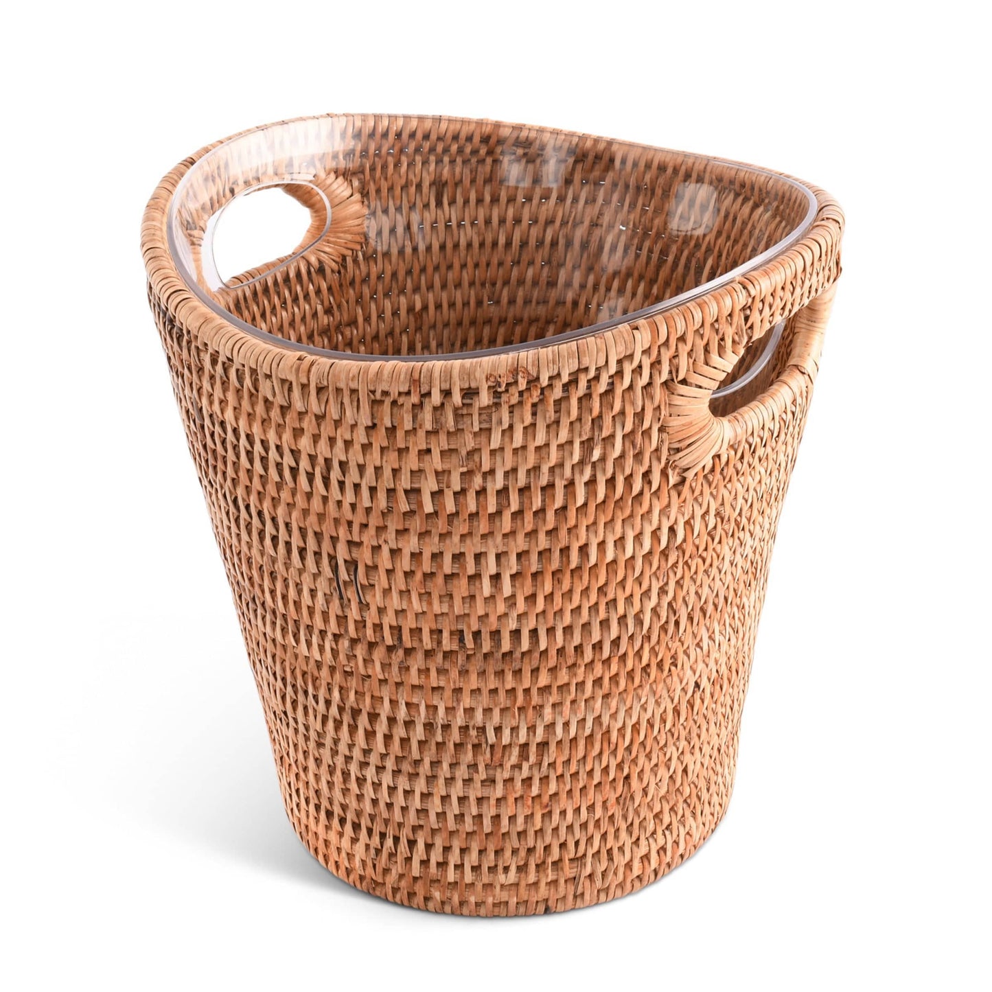 Hand Woven Rattan Wicker Champagne Bucket  / Ice Bucket