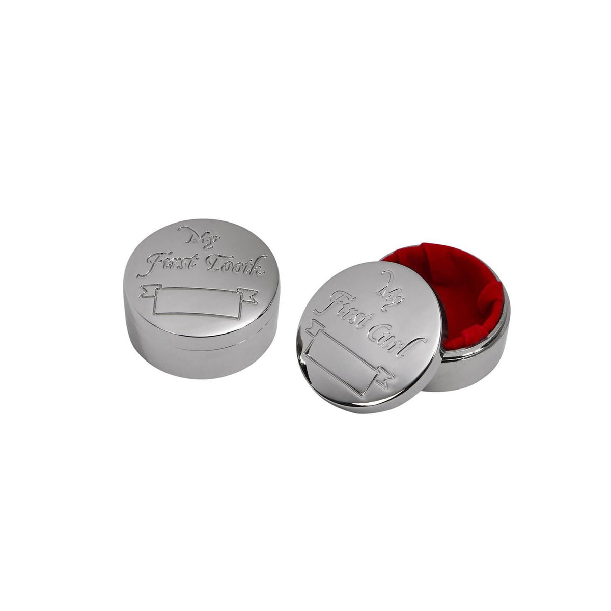 First Tooth&Curl Silver Box
