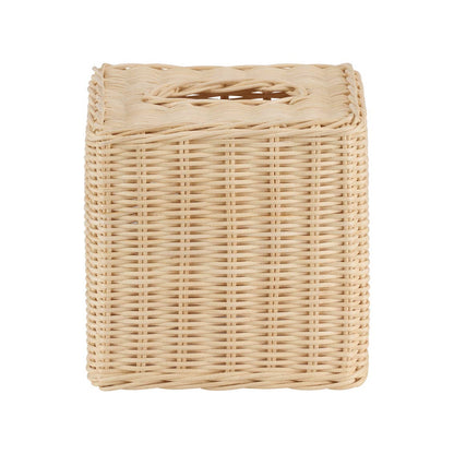 Rattan Tissue Box