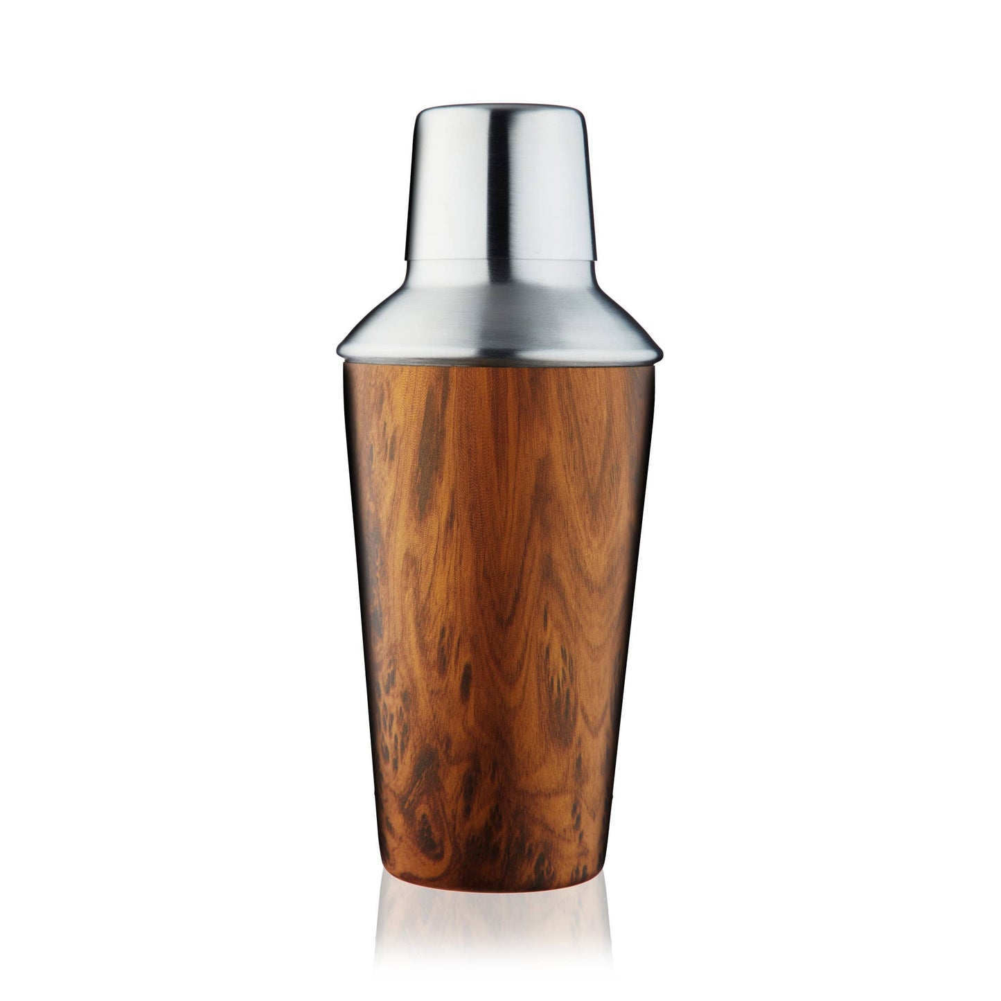 Cocktail Shaker: Brown Stainless Steel 20 oz.