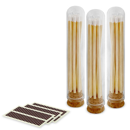 4" Matches + Mini Cloche - Colors of Your Choice + Strikers: Light Pink