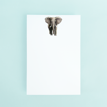 Elephant Watercolor Notepad