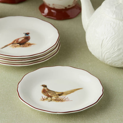 Pheasant Grove Canape Plate Set of 4