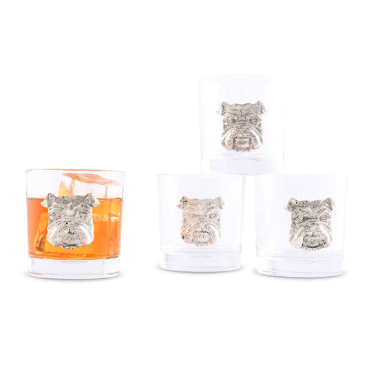 Bulldog Bar Glasses Set of 4