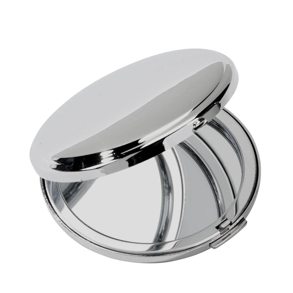 Boston Round Compact Mirror, 2.25" Diameter