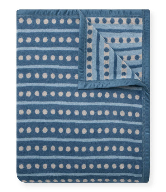 Beach Pebble Cornflower Blanket: Original