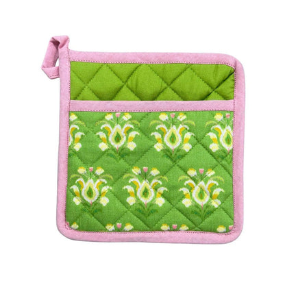 Rosemary Meadow Oven Mitt and Pot Holder Set: One Size