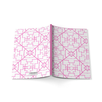 Chinoiserie Bamboo Softcover Notebook: Lined / A5