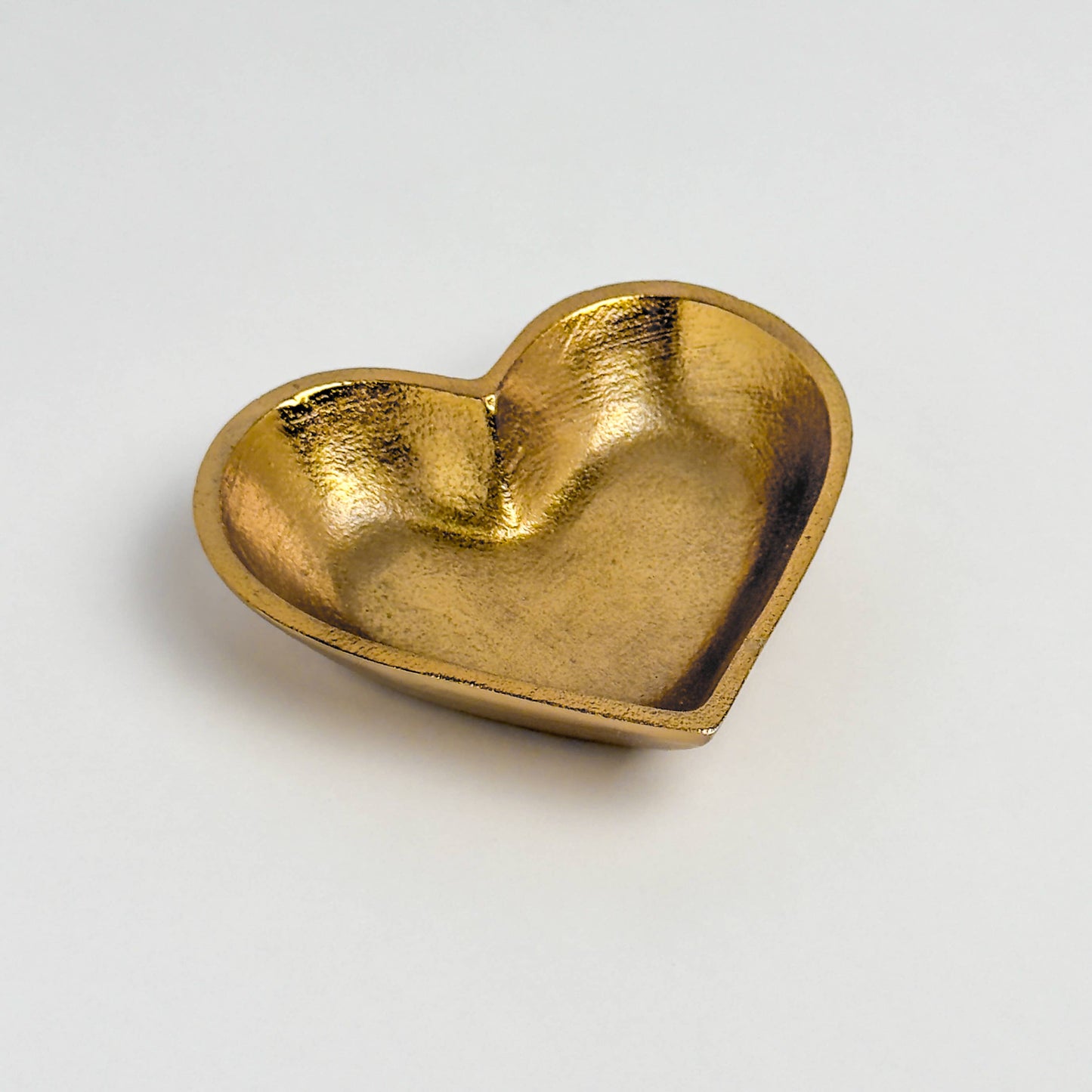 Gold Heart Trinket Bowl