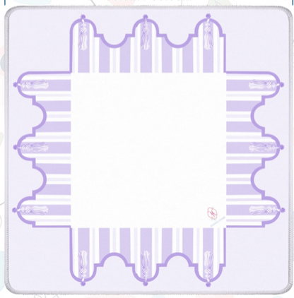 Magnolia Trellis Mahjong Mat: Green