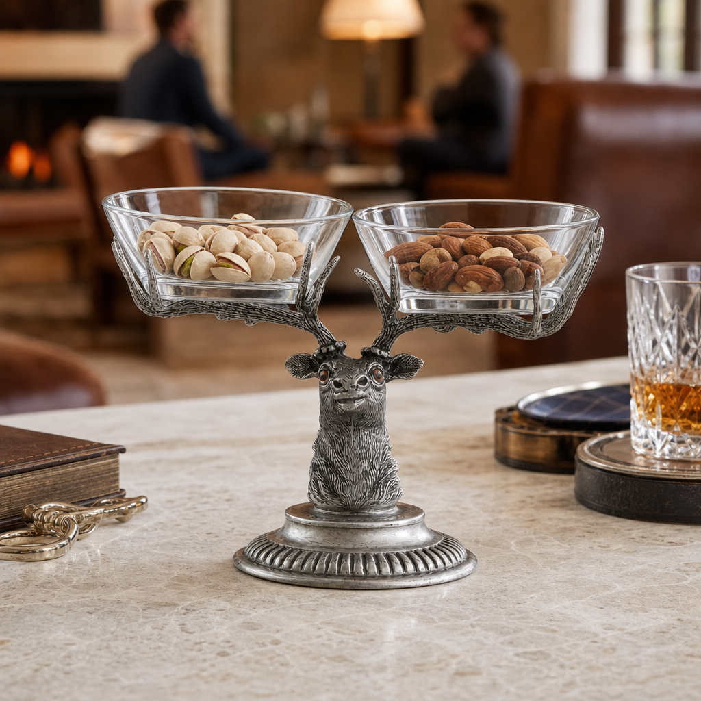 Stag Head Bowl