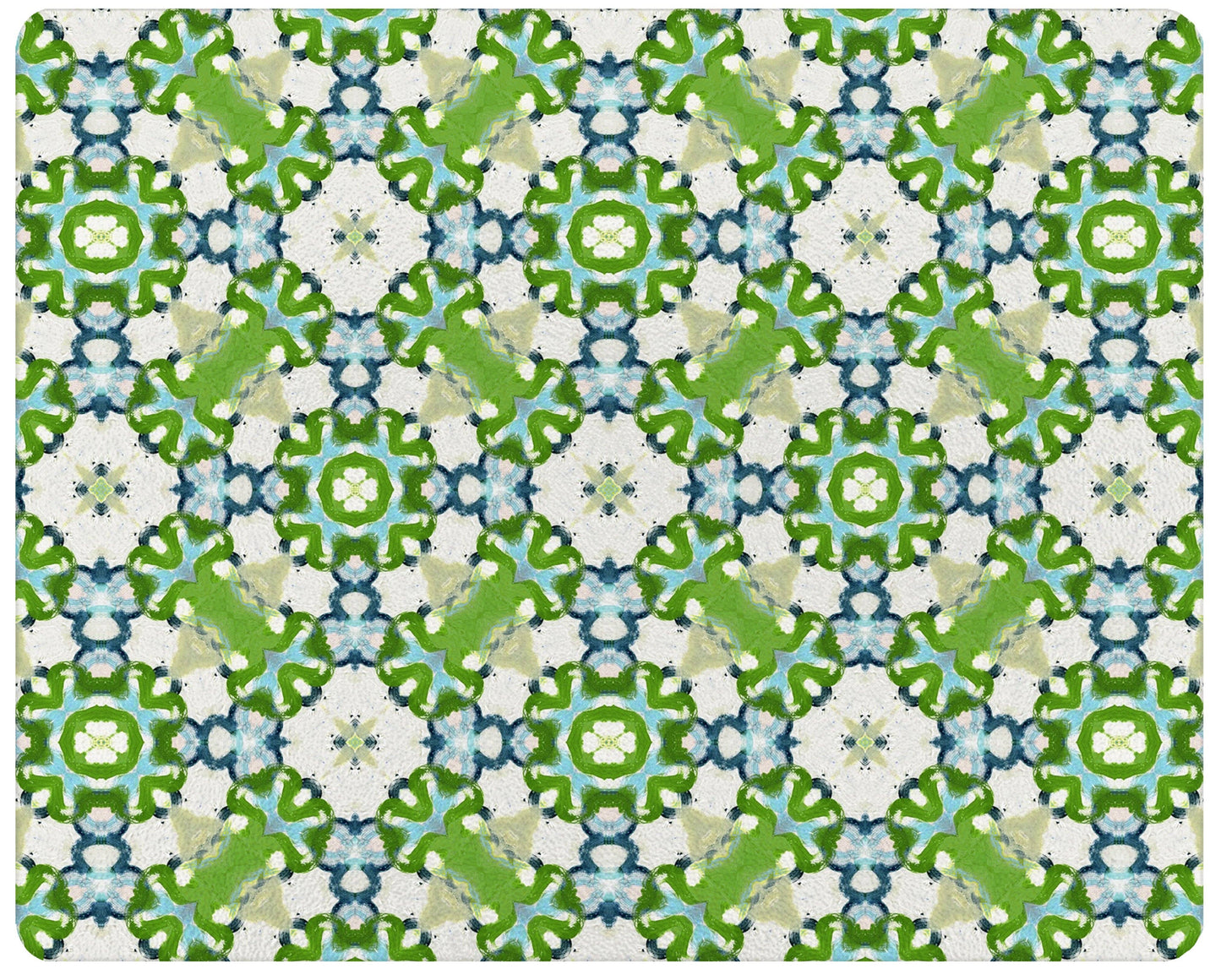 Serendipity by Laura Park Glass Cutting Board: Small Rectangular 8" by 11"