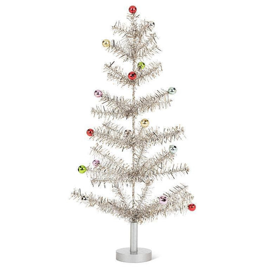 Tinsel & Balls Tree: Large