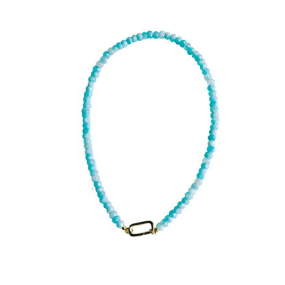 Mini Candy Necklaces: Aqua Blue
