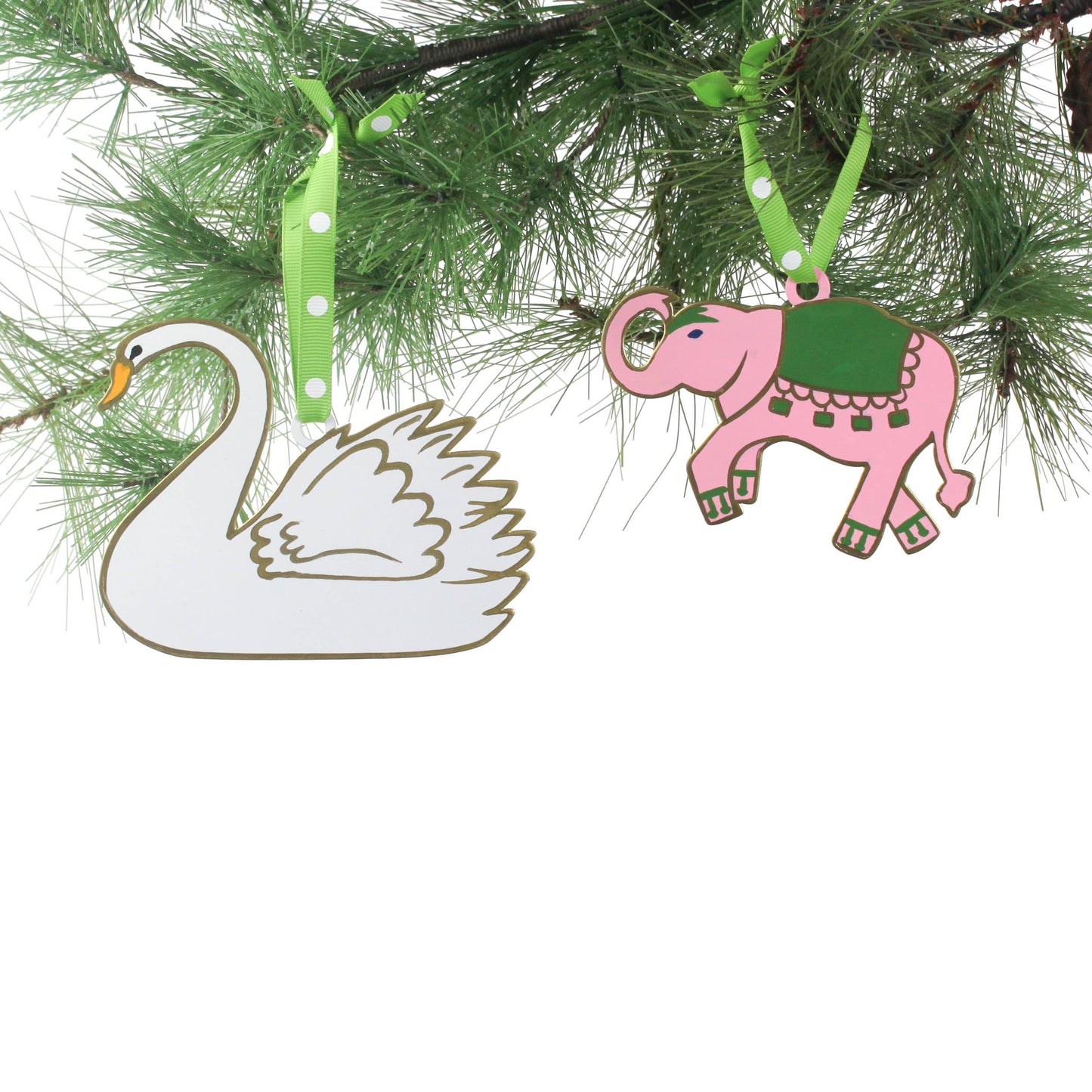 Animal Ornaments Set | Holiday Decor | Christmas Ornament