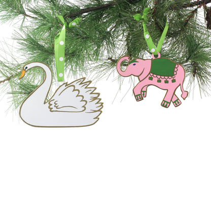 Animal Ornaments Set | Holiday Decor | Christmas Ornament