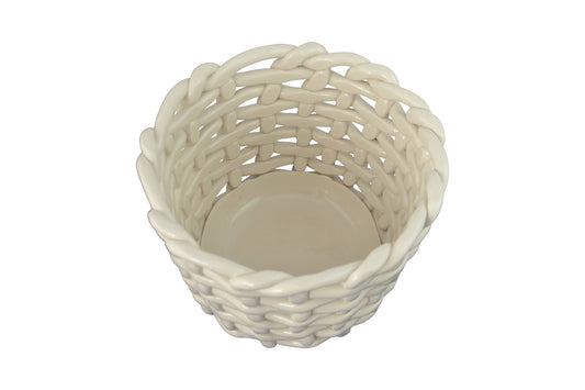 ROUND SPAGHETTI STYLE FLOWERPOT