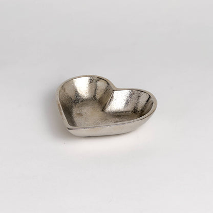 Aluminum Nickel Heart Bowl
