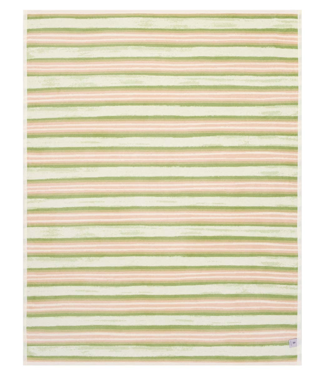 Watercolor Stripe Blanket: Original