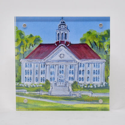 JMU Landmark Acrylic Block - 4x4