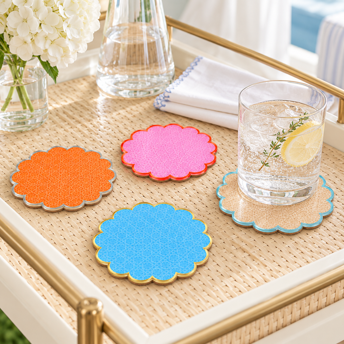 Coaster Set, Cabana Collection