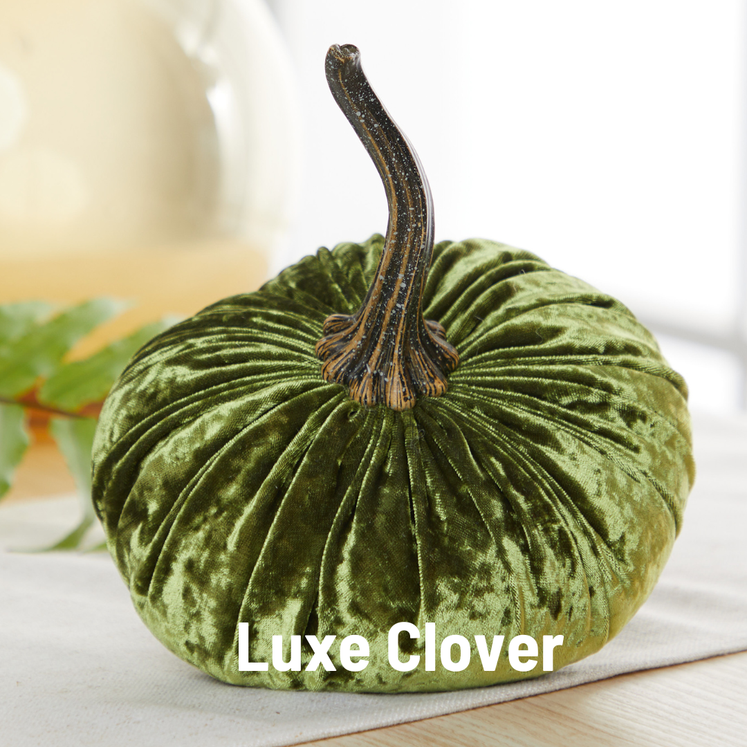 Pumpkin Large Velvet, Fall Mantel Decor, Halloween Table: Leopard