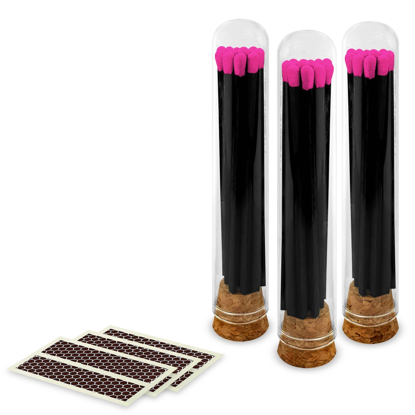 4" Matches + Mini Cloche - Colors of Your Choice + Strikers: Orange