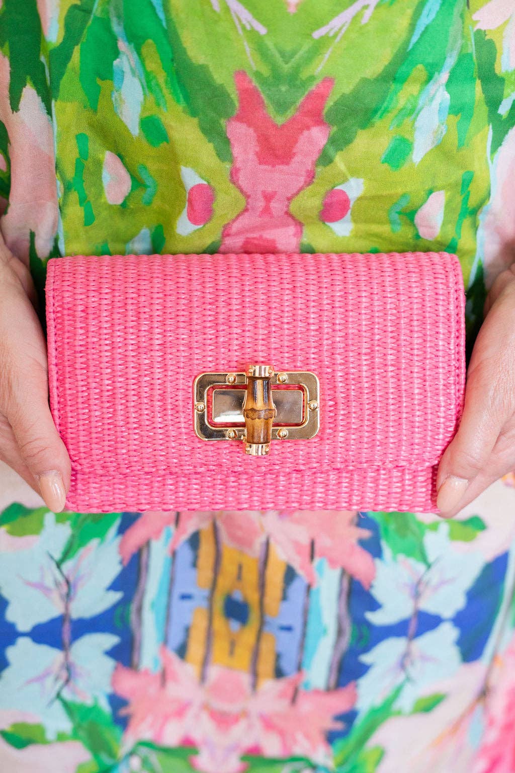 Pink Lilly Clutch - WS