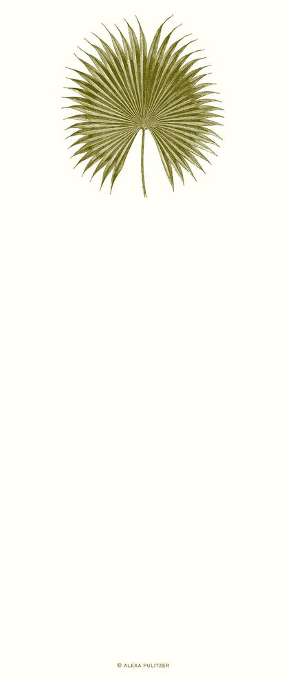 Palm Long Pad of Paper