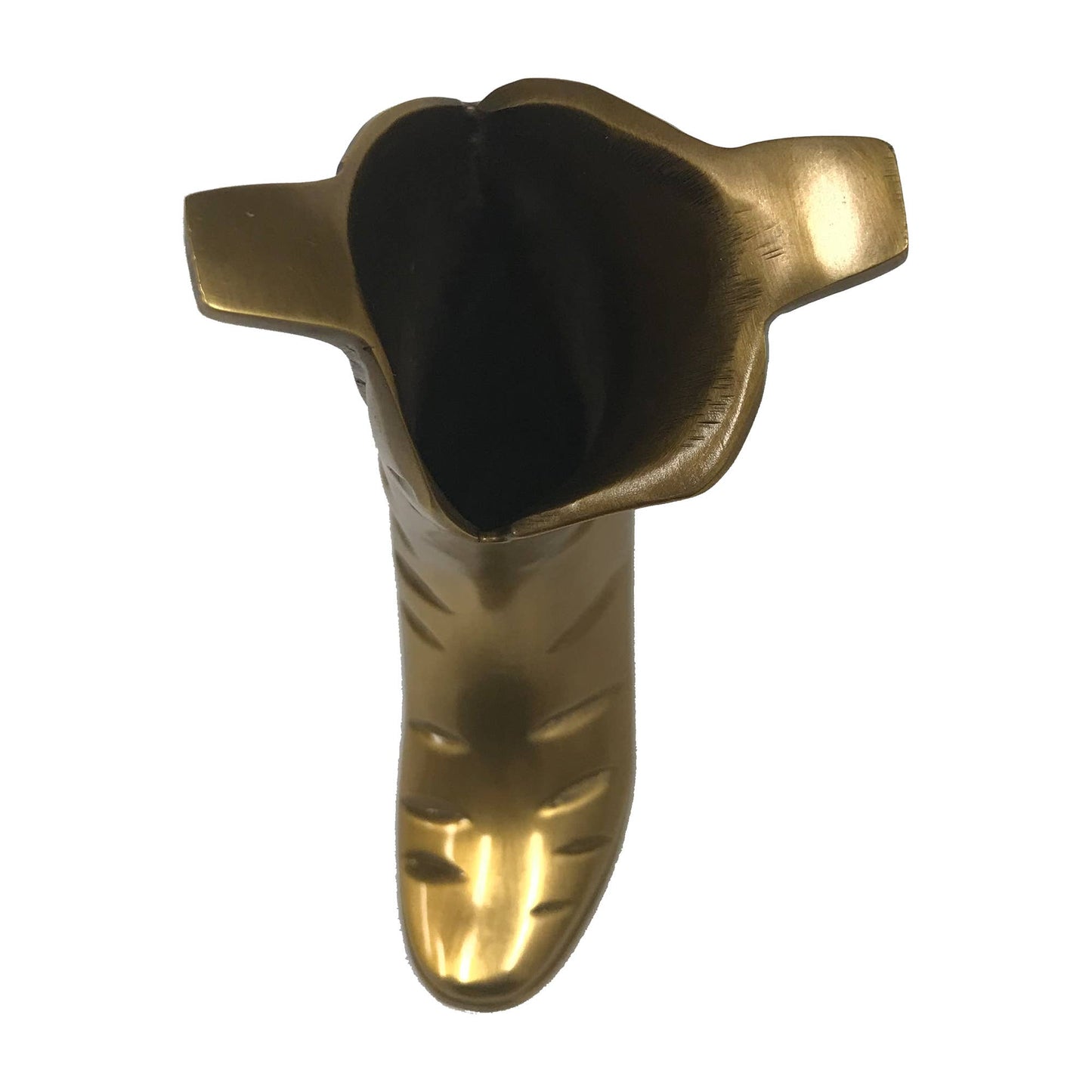 Antiqued Brass Riding Boot Toothpick Holder | Home Accents