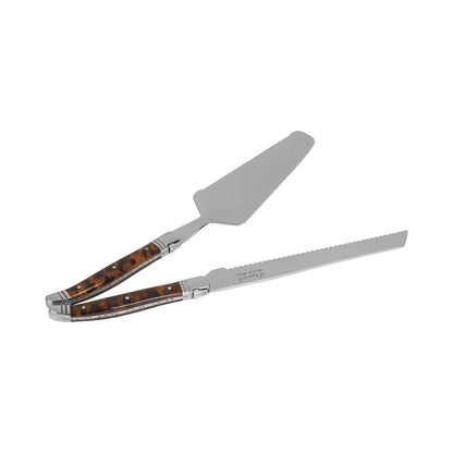 Tortoise Cake Knife & Pie Server Set