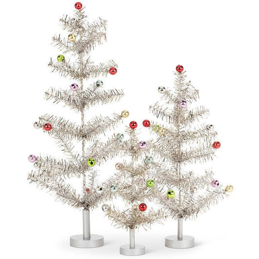 Tinsel & Balls Tree: Large