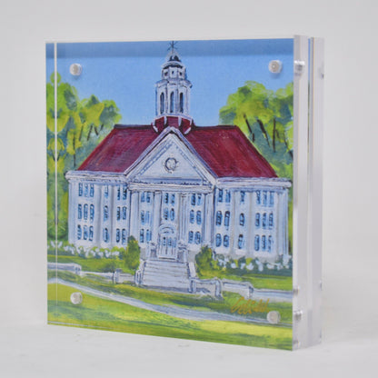 JMU Landmark Acrylic Block - 4x4