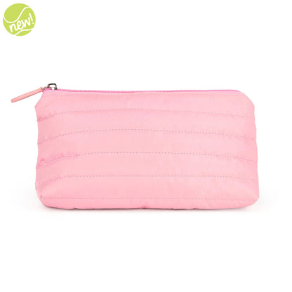 Everyday Pouch: Light Pink Puffer